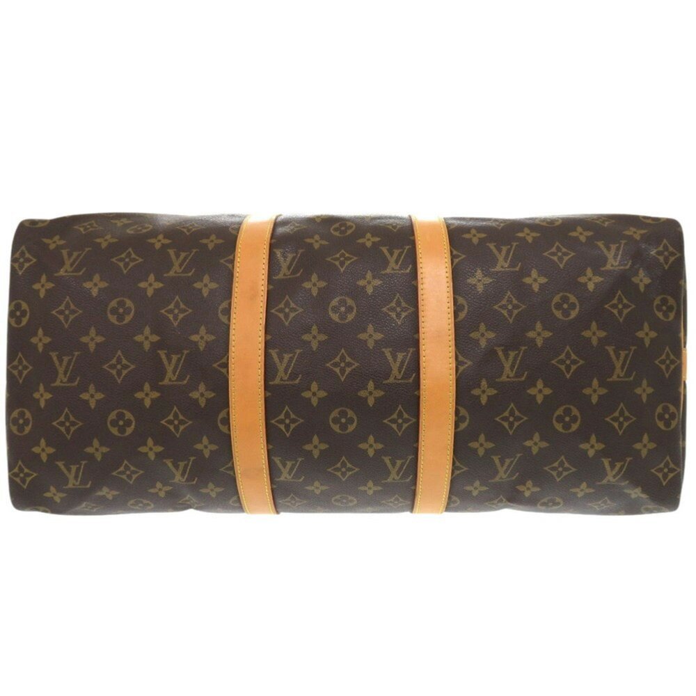 LOUIS VUITTON Authentic Brown Monogram Boston Bag - Picture 4 of 11